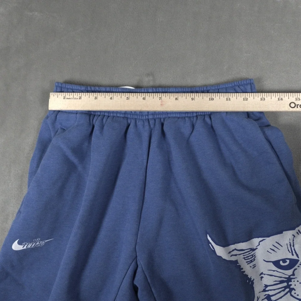 Kentucky Wildcats Sweatpants Mens Small Blue Nike NCAA Basketball Logo Tapered